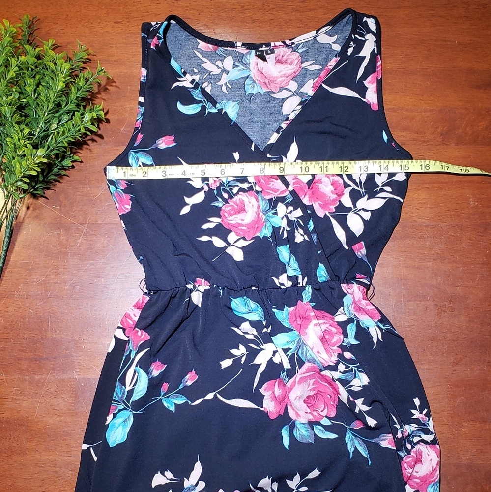 Beautiful Floral Print Maxi Dress